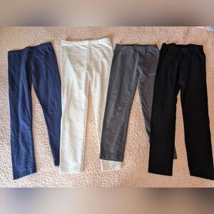 Girls Solid Color 5T Leggings Bundle